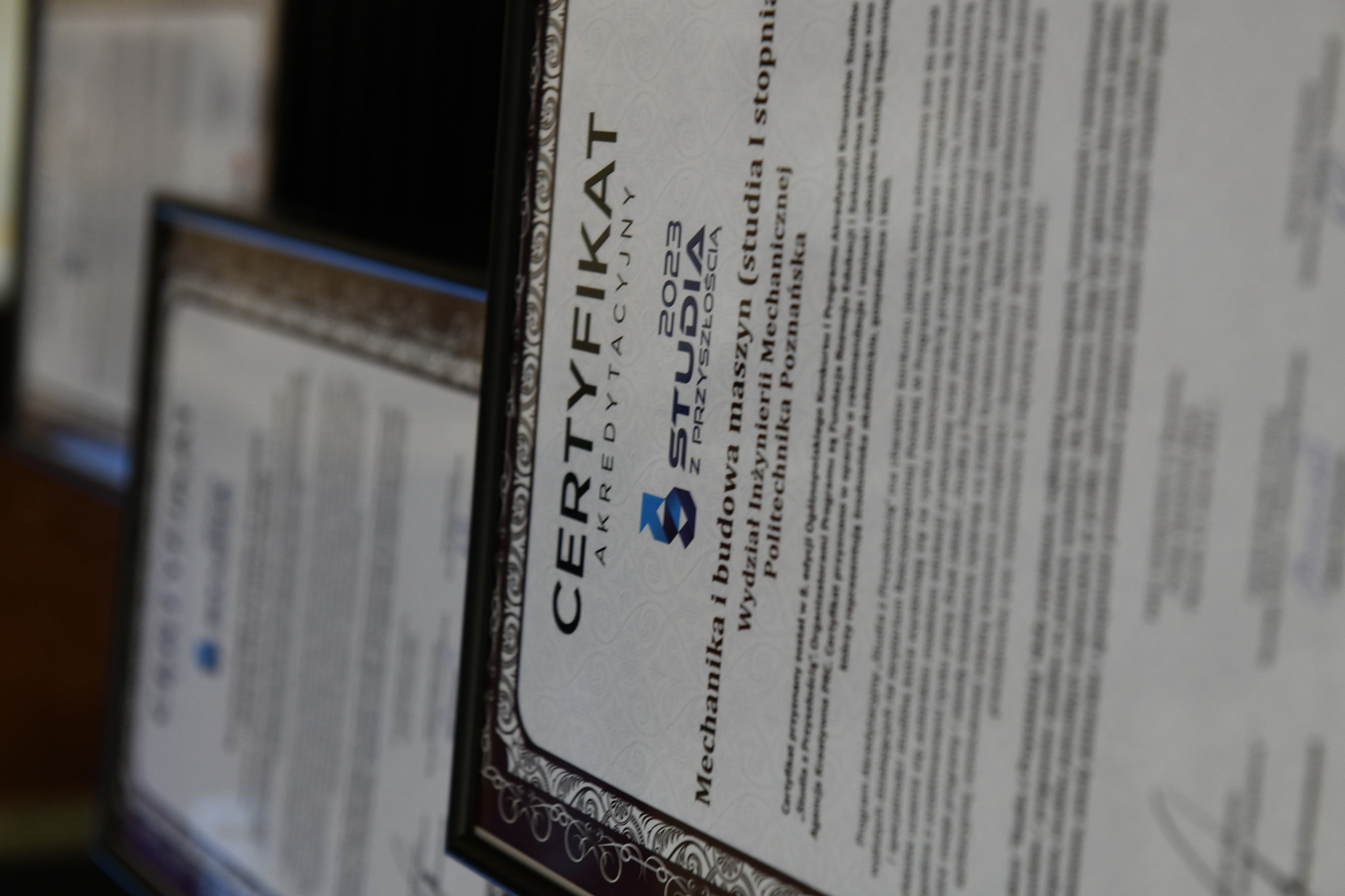 Certyfikaty Akredytacyjne "Studia z przyszłością"