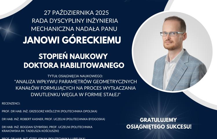 Dr inż. Jan Górecki