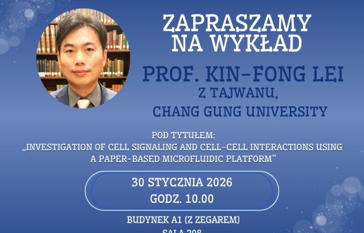 Wykład prof. Kin-Fong Lei