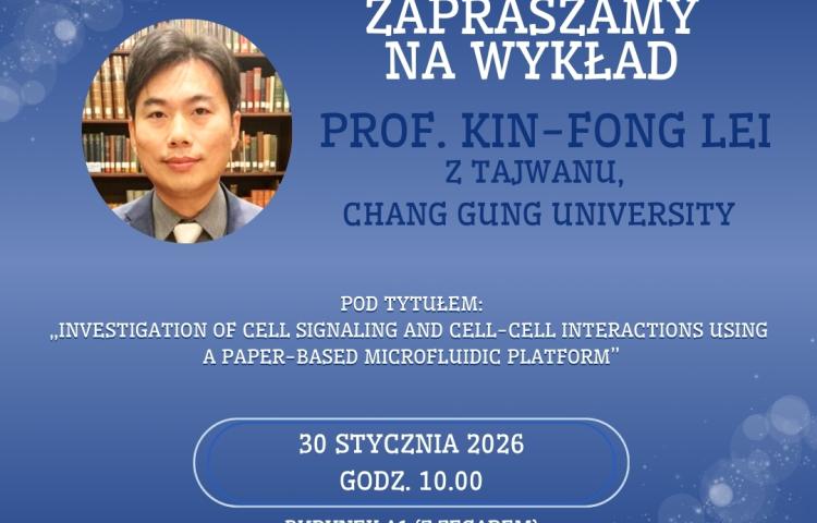 Wykład prof. Kin-Fong Lei